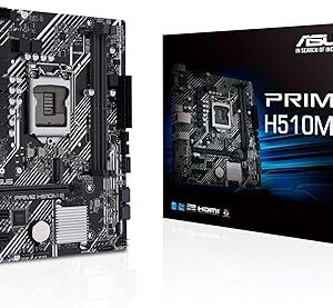TARJETA MADRE ASUS PRIME H510M-E LGA1200 (Intel® 11ª/10ª generación) Placa base Micro-ATX