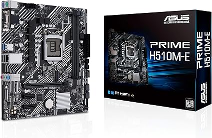 TARJETA MADRE ASUS PRIME H510M-E LGA1200 (Intel® 11ª/10ª generación) Placa base Micro-ATX