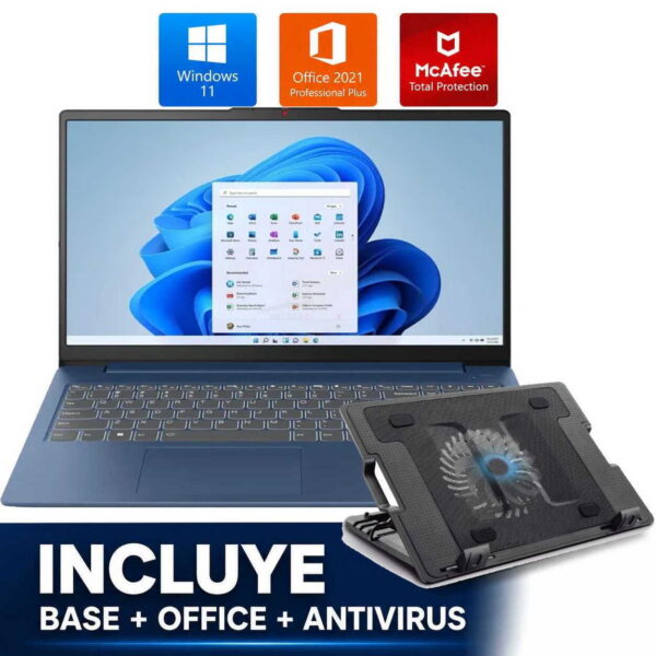 COMBO LENOVO IDEAPAD SLIM 3 R5-7520U – 8GB – 512GB-SSD – 15.6″ – W11
