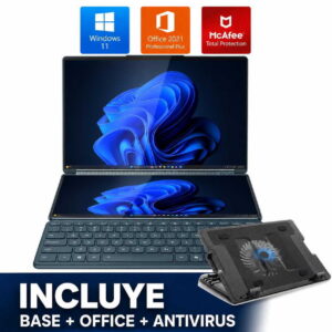 COMBO LAPTOP LENOVO YOGA BOOK 9 CORE ULTRA 7-255H – 16GB – 1TB – 14″TOUCH – W11