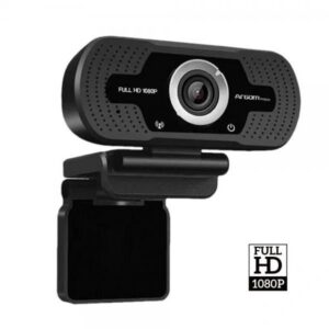 CAMARA WEB ARGOM CAM40 FULL HD VIDEO + MICROFONO 1080P ARG-WC-9140BK