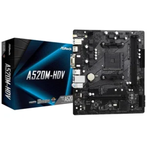 TARJETA MADRE ASROCK A520M-HDV AM4