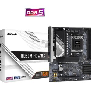 TARJETA MADRE ASROCK B650M-HDV/M.2 – SOCKET AM5