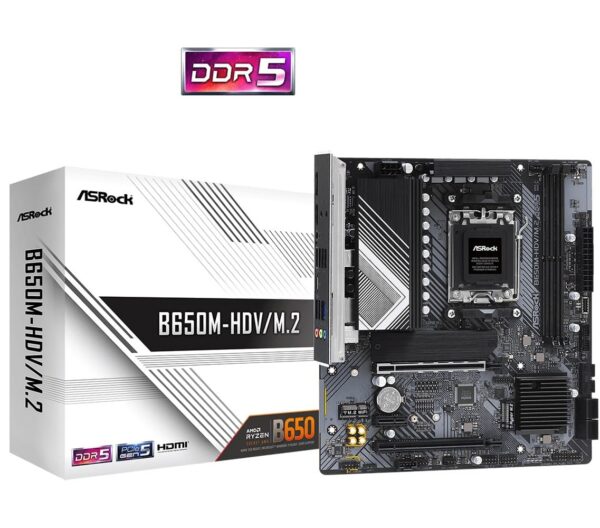 TARJETA MADRE ASROCK B650M-HDV/M.2 – SOCKET AM5