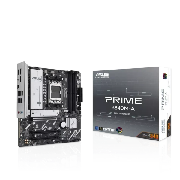 Tarjeta Madre ASUS PRIME B840M-A - AM5 - DDR5 - mATX - PCIe 4.0