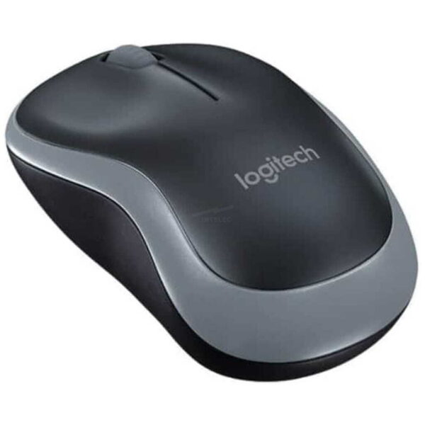 Mouse Logitech M185 – Inalámbrico – Negro