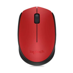 Mouse Logitech M170 inalámbrico – Rojo