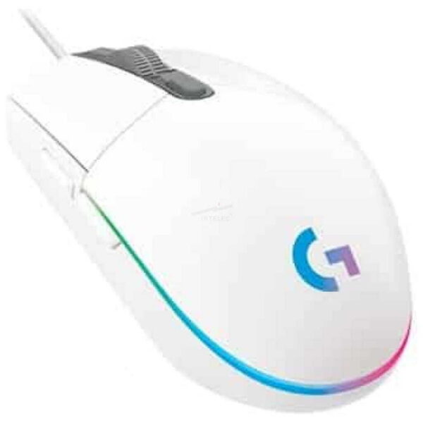 Mouse Logitech Gaming G203 Lightsync 8.000dpi – Blanco