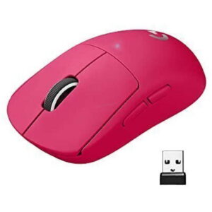 Mouse Logitech Gaming Inalambrico PRO X Superlight Rosado