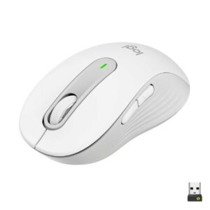 Mouse Logitech Signature M650 – Inalámbrico – BLANCO