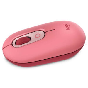 Mouse Logitech POP – Inalámbrico – Rosado