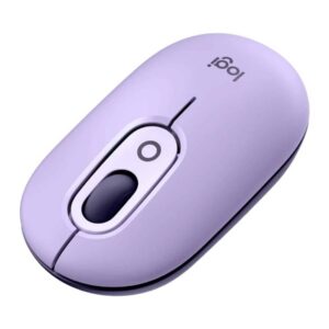 Mouse inalámbrico Logitech POP Emoji – Lavanda