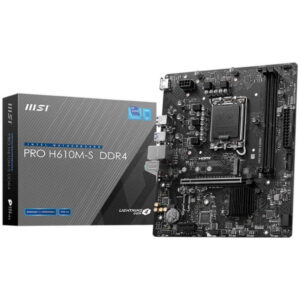 TARJETA MADRE MSI PRO H610M-S DDR4 – 1700