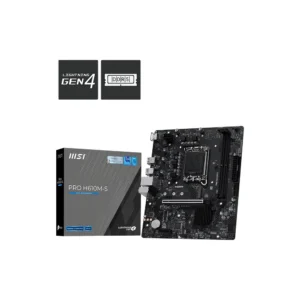 TARJETA MADRE MSI PRO H610M-S DDR5 – 1700