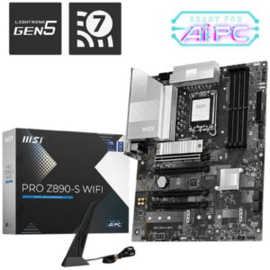 Tarjeta Madre MSI PRO Z890-S WIFI WHITE - LGA 1851 - DDR5 - ATX - PCIe 5.0