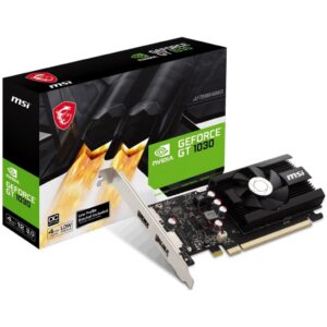 Tarjeta de video MSI GT-1030 4GB LP OC