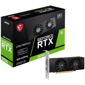 TARJETA DE VIDEO MSI RTX 3050 LP 6G OC