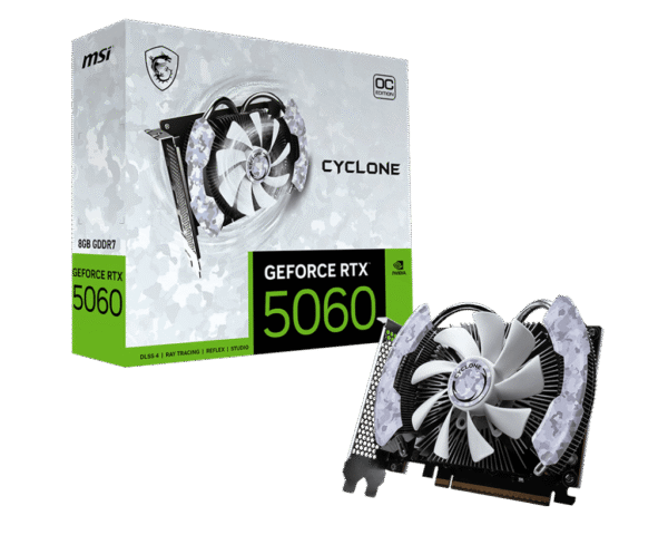 TARJETA DE VIDEO MSI RTX 5060 8G CYCLONE OC