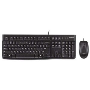 Teclado y Mouse Logitech MK120 USB Ingles