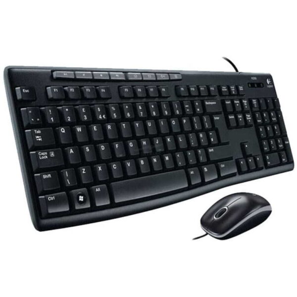 Teclado Y Mouse Logitech MK200 multimedia Español USB