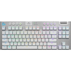 Teclado Logitech G915 Mecánico TKL Inalámbrico – Blanco