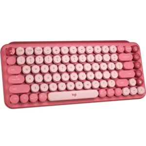 TECLADO LOGITECH POP KEYS – BLUETOOTH- ROSADO