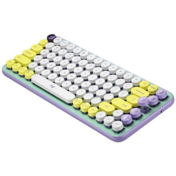 Teclado Logitech Pop Keys Mecanico – BT – Menta