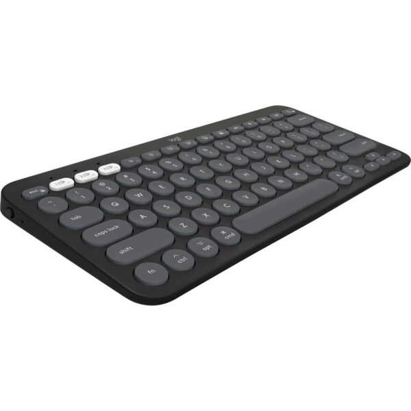 Teclado Logitech Pebble Keys 2 K380S – Graphite – ESP
