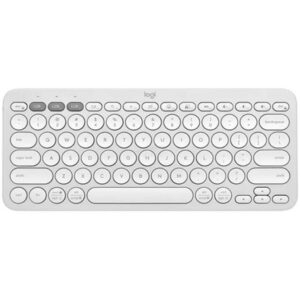Teclado Mini Logitech Pebble Keys 2 K380s – Bluetooth – Blanco
