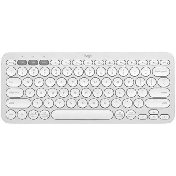 Teclado Mini Logitech Pebble Keys 2 K380s – Bluetooth – Blanco