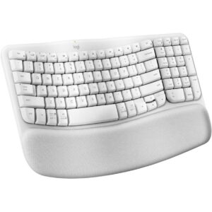 Teclado Logitech Ergo WAVE KEYS – INALAMBRICO – BLANCO