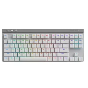 Teclado Logitech G515 Lightspeed – TKL – Blanco