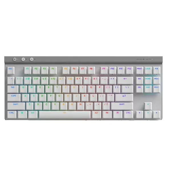 Teclado Logitech G515 Lightspeed – TKL – Blanco