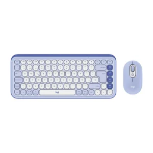 Teclado Y Mouse Logitech Pop Icon – Bluetooth – Lila