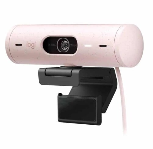 Logitech Brio 500 Full HD Webcam Rosada