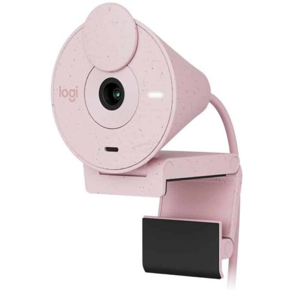 CAMARA WEB LOGITECH BRIO 300 – ROSADA