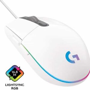Logitech G203 Lightsync RGB – Blanco