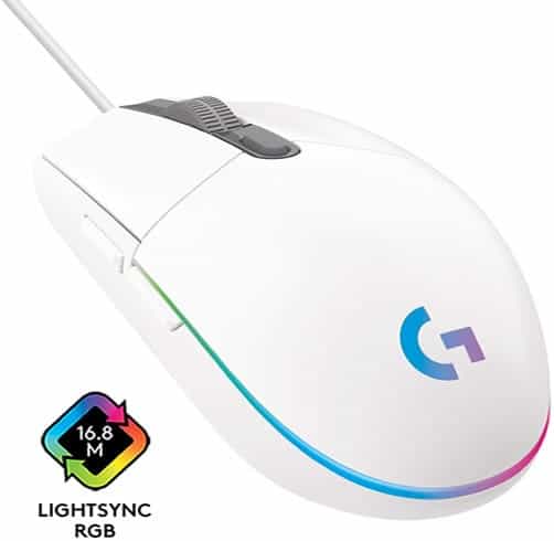 Logitech G203 Lightsync RGB – Blanco