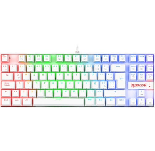 Redragon K552W Kumara RGB – Blanco