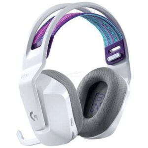 Headset Logitech Gaming G733 RGB inalámbrico – Blanco
