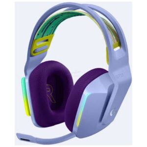 Headset Logitech Gaming G733 RGB inalámbrico – Lila