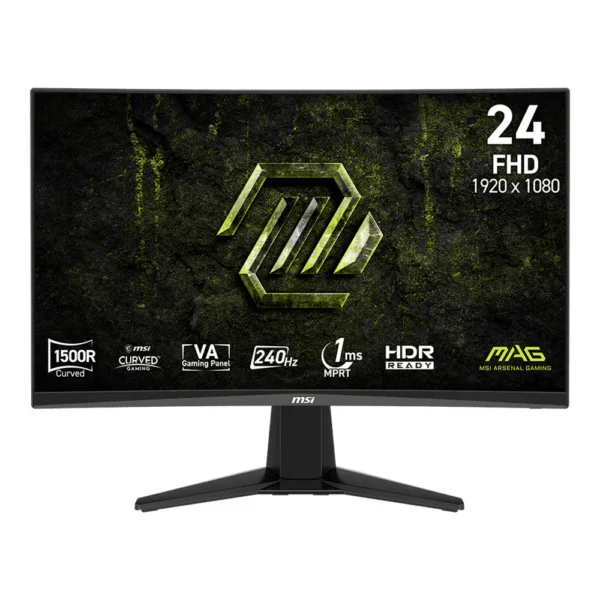 MONITOR LED 23.6″ MSI MAG 245C X24 1MS – 240HZ – 1920X1080
