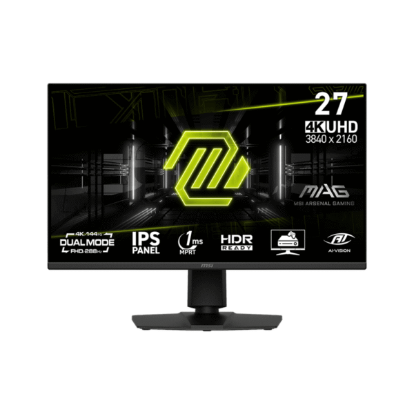 MONITOR LED IPS 27″ MSI MAG 275UPD E14 1MS – 144HZ – 3840X2160