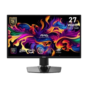 MONITOR 26.5″ MSI MAG 272QP QD-OLED X24 0.03MS – 240HZ – 2560X1440