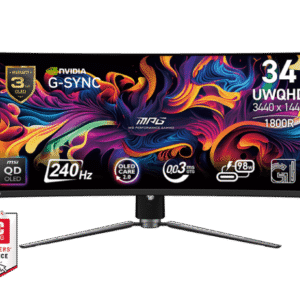 MONITOR CURVO 34″ MSI MPG 341CQPX QD-OLED 0.03MS – 240HZ – 3440X1440