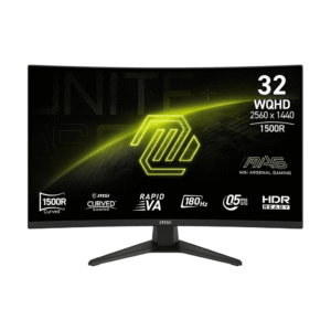 MONITOR LED CURVO 31.5″ MSI MAG 321CQF E18 0.5MS – 180HZ – 2560X1440