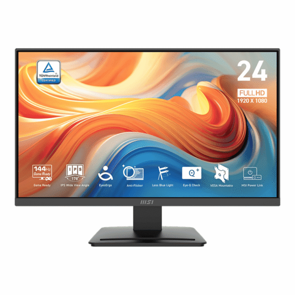 MONITOR LED IPS 23.8″ MSI PRO MP243L E14 1MS – 144HZ – 1920X1080