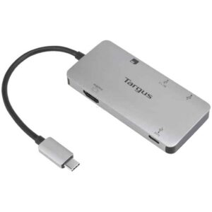 Adaptador Hub Targus USB-C a HDMI – USB – SD – MicroSD – USB-C