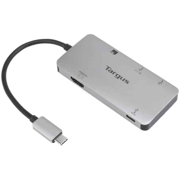 Adaptador Hub Targus USB-C a HDMI – USB – SD – MicroSD – USB-C