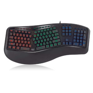 TECLADO ERGONOMICO ADESSO AKB-150EB – LED